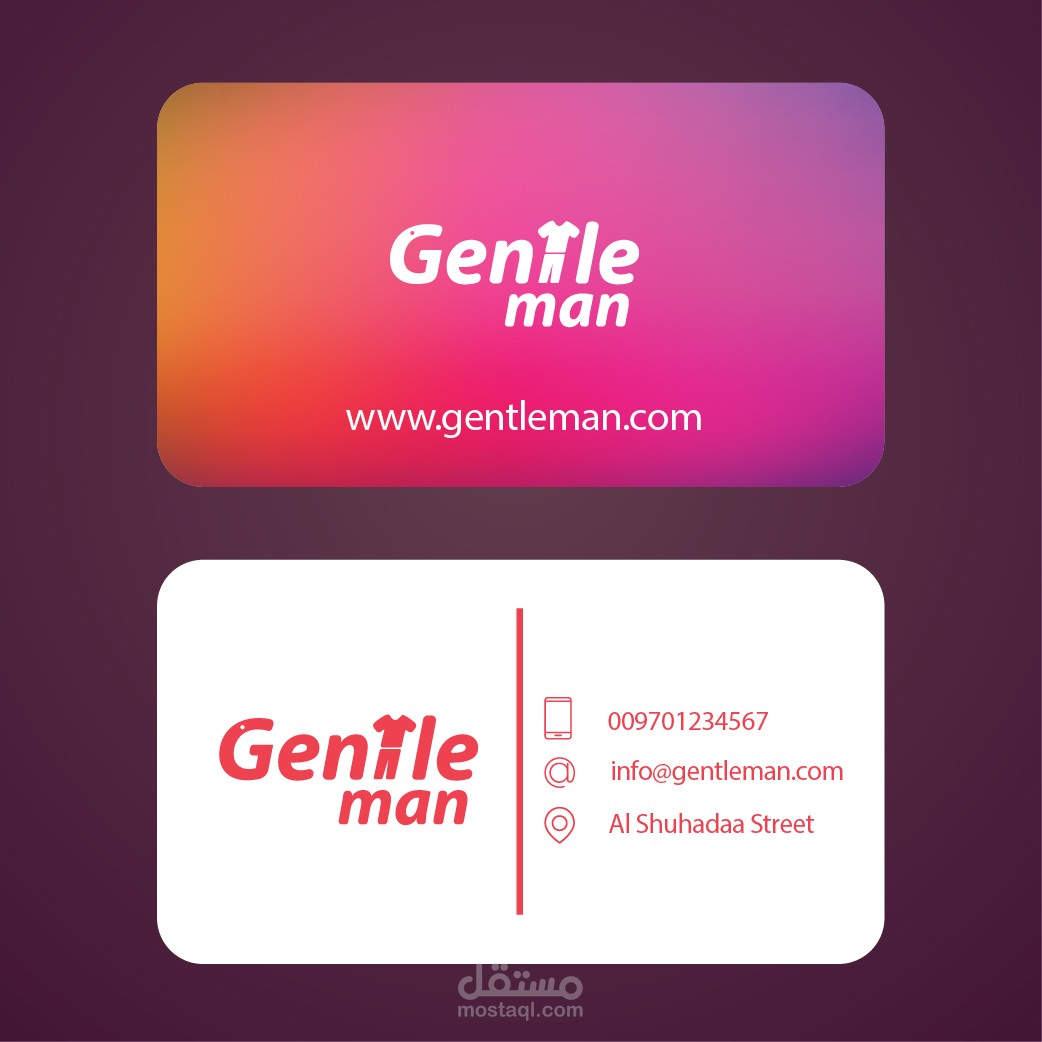 logo and business card