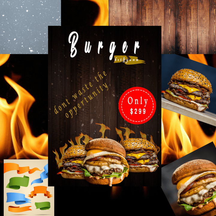 Designe for an advertisement on Adobe Photoshop