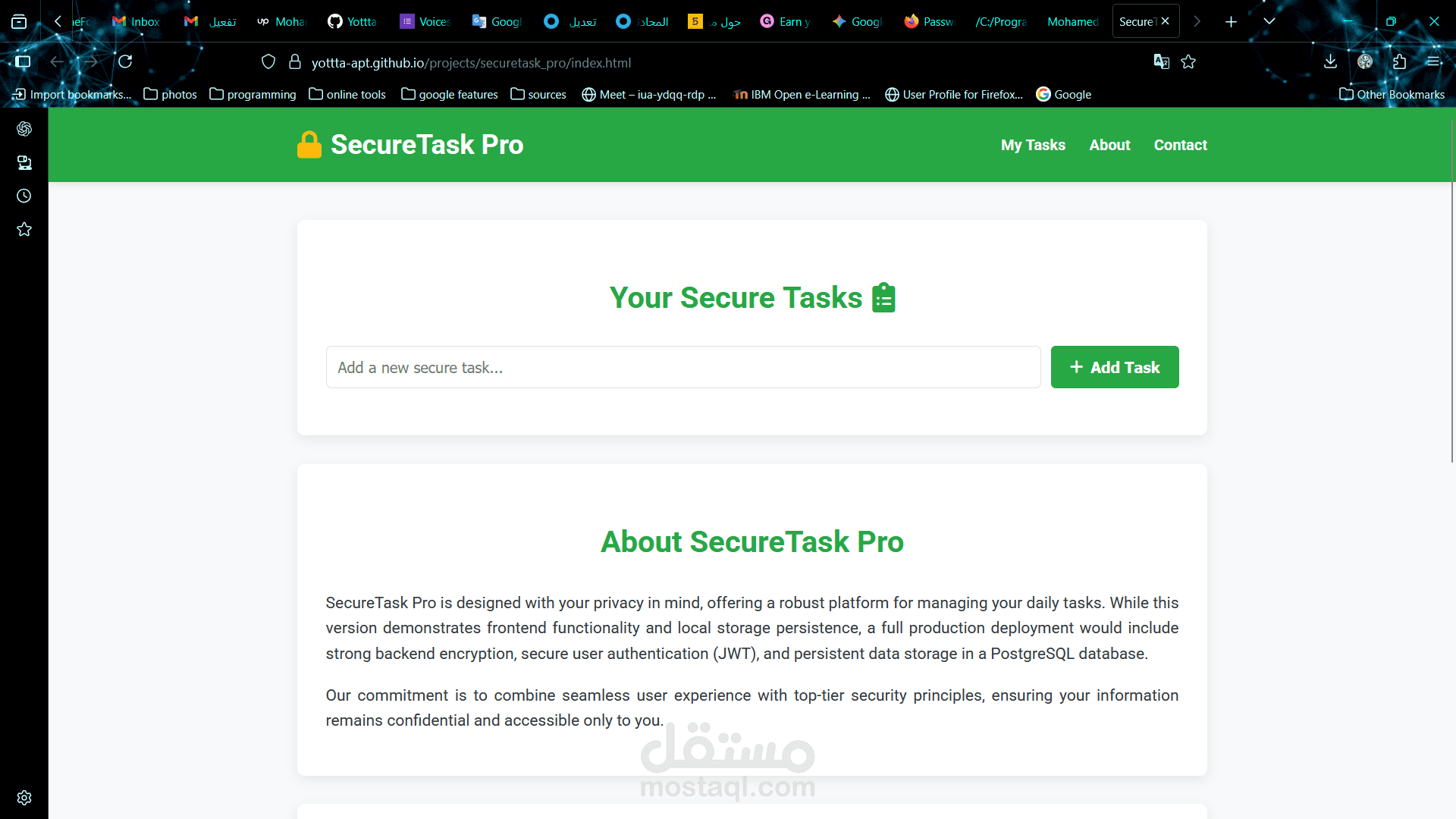 SecureTask Pro