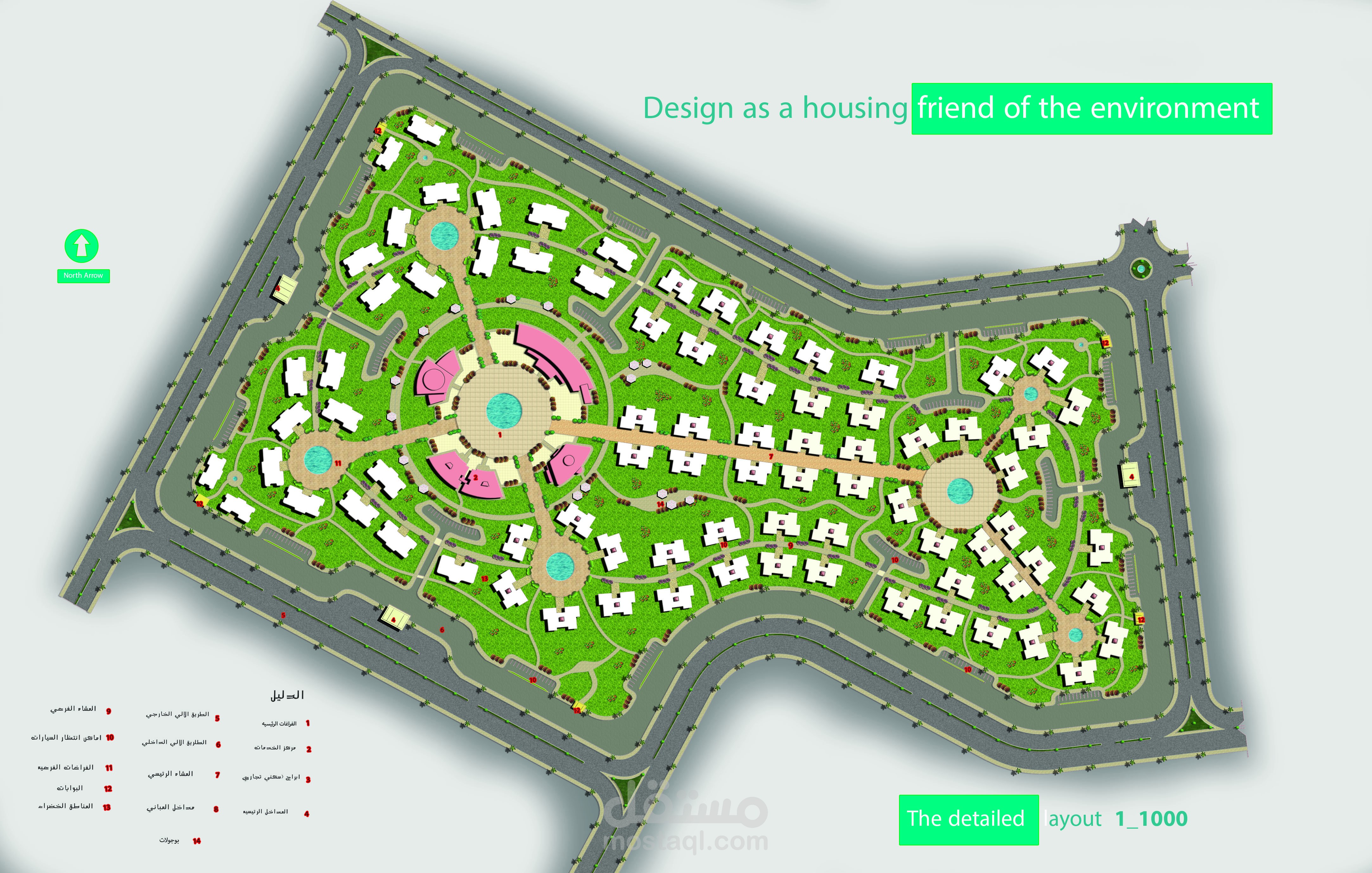 Design as a housing friend of the environment