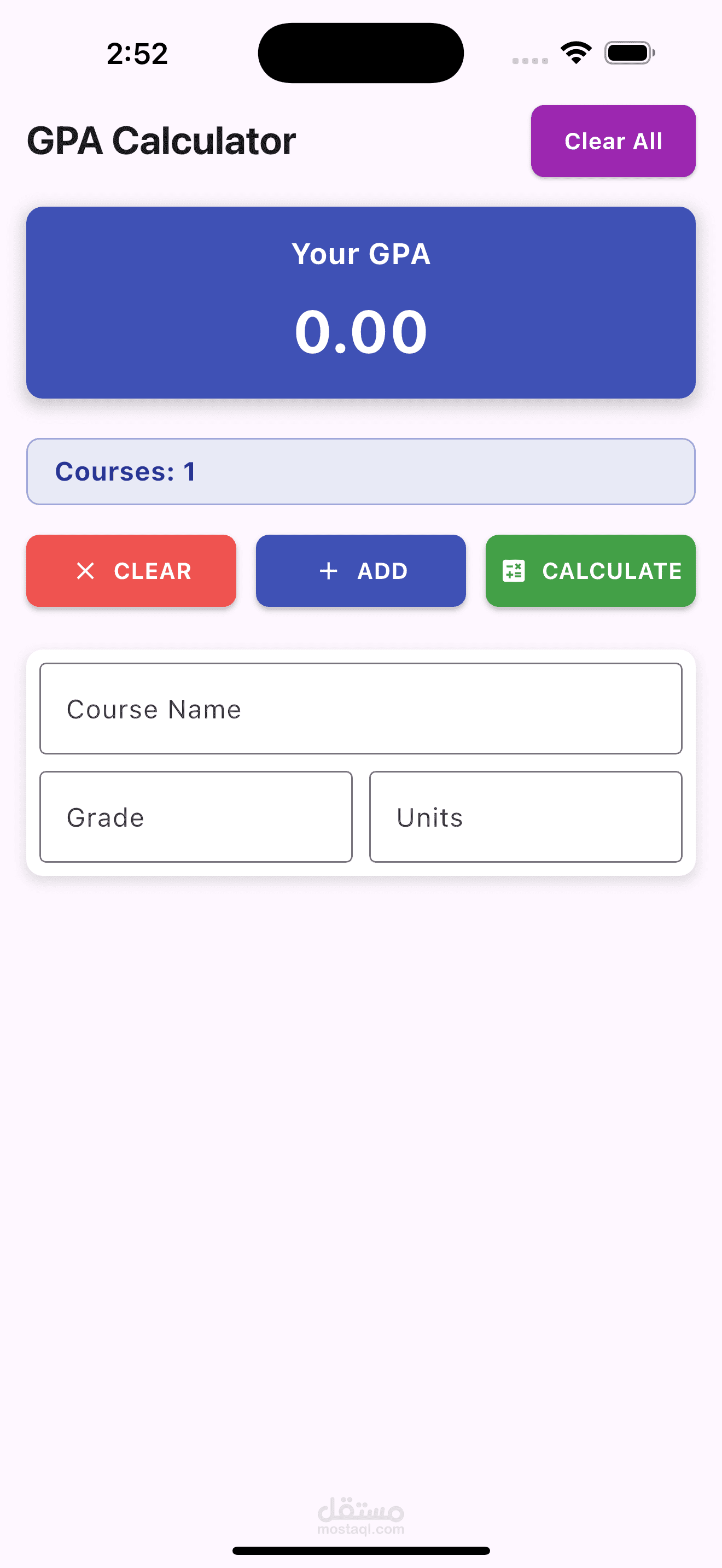 GPA Calculator