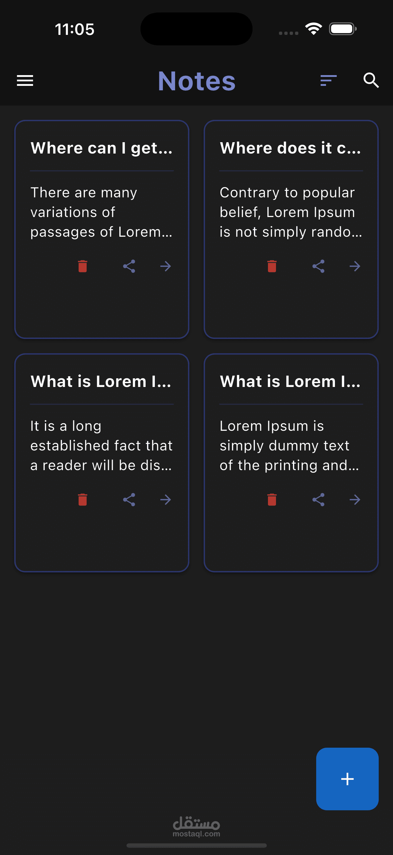Notes App