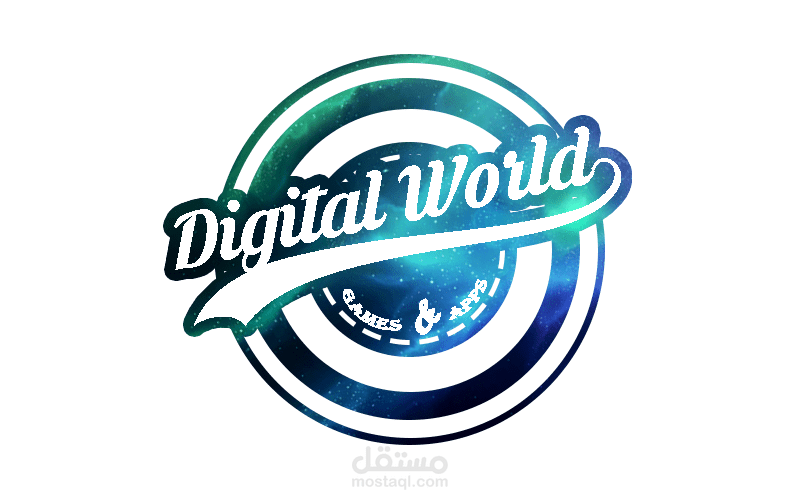 شعار خاص لمدونة digital world