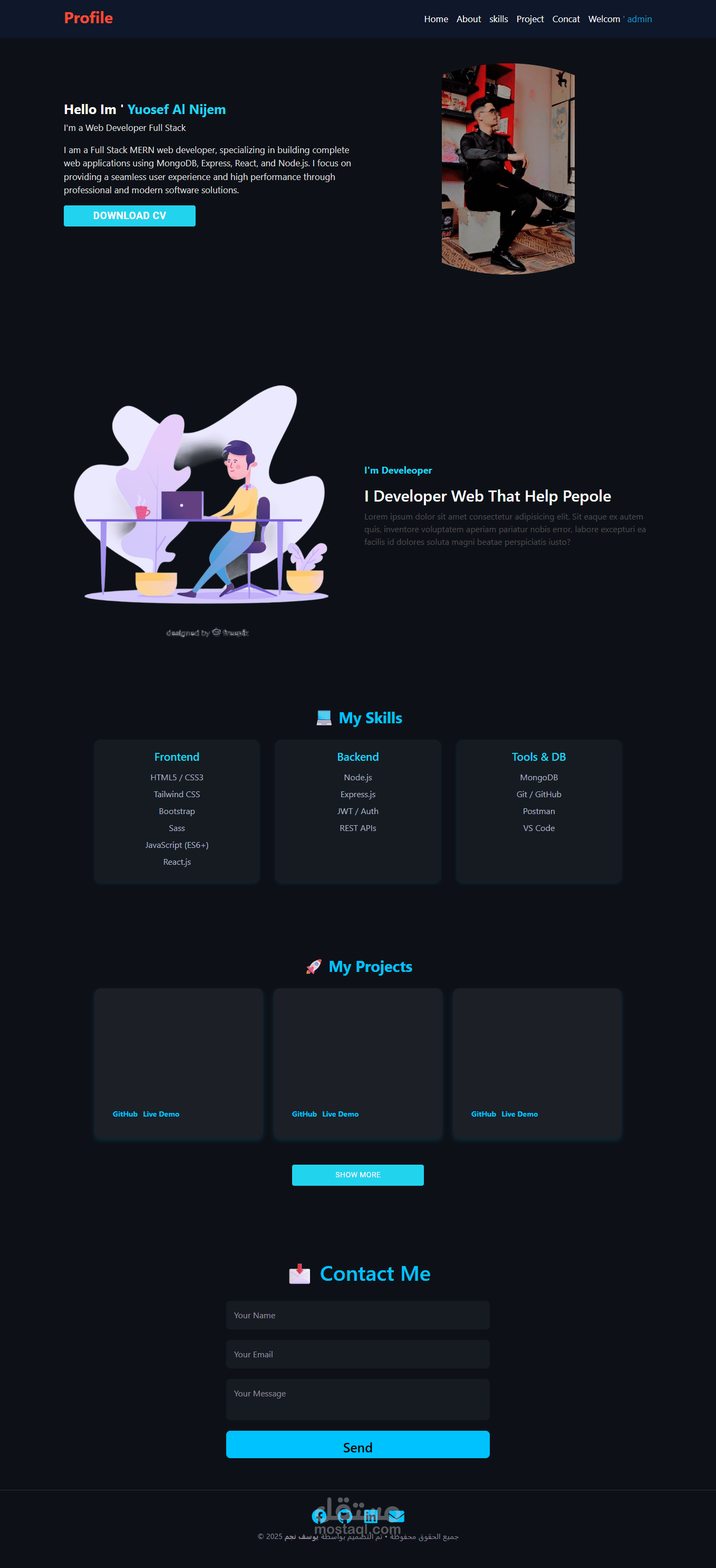 Web Site Profile