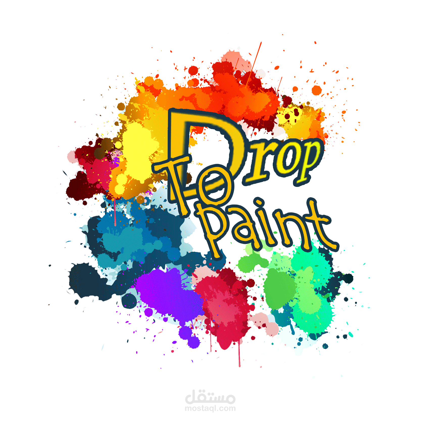 Drop to paint