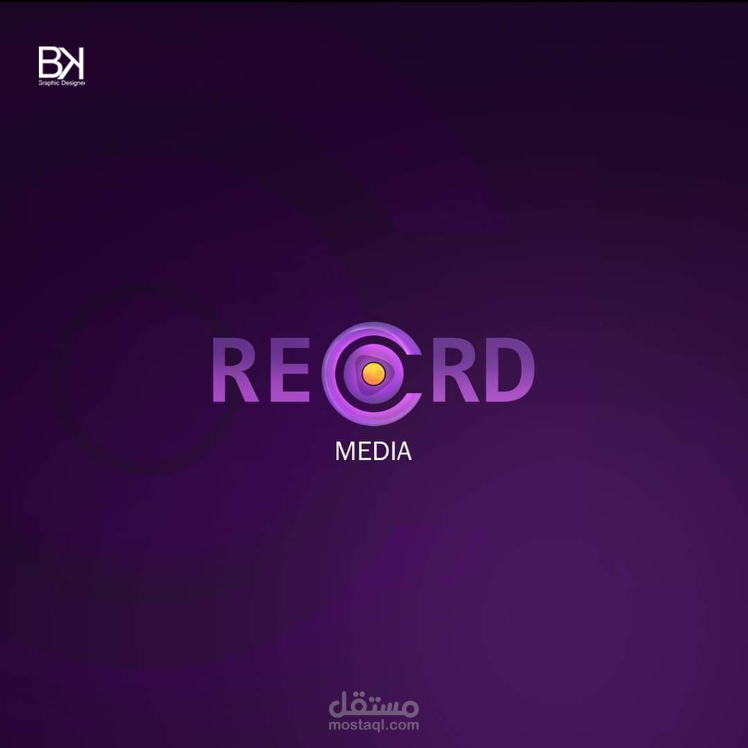 شعار لشركة Record Media