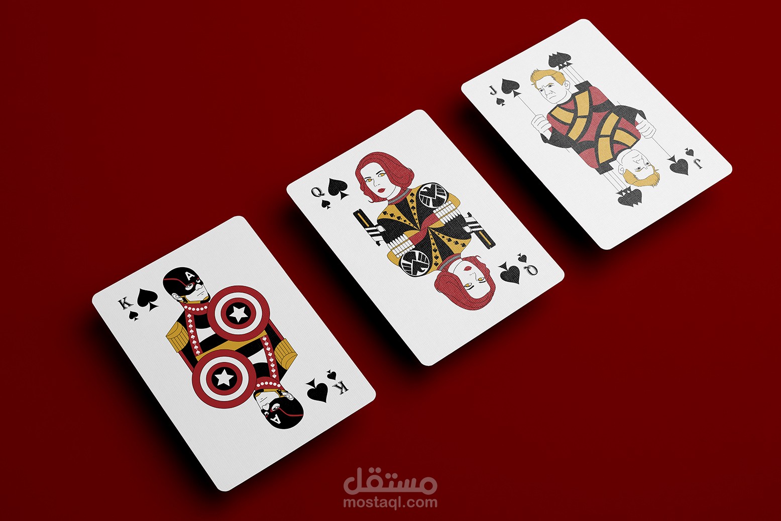 Avengers Playing Cards