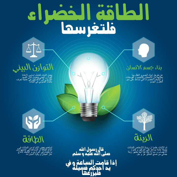 فلتغرسها info graphic