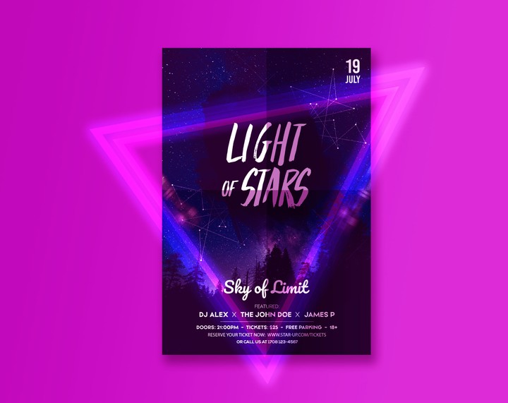 light of stars poster