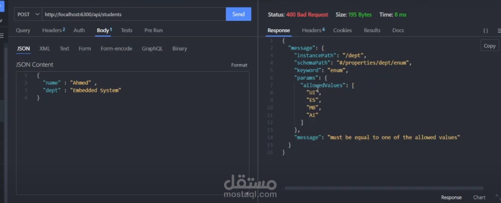 Design Backend APIS And Connect To Mongo DB