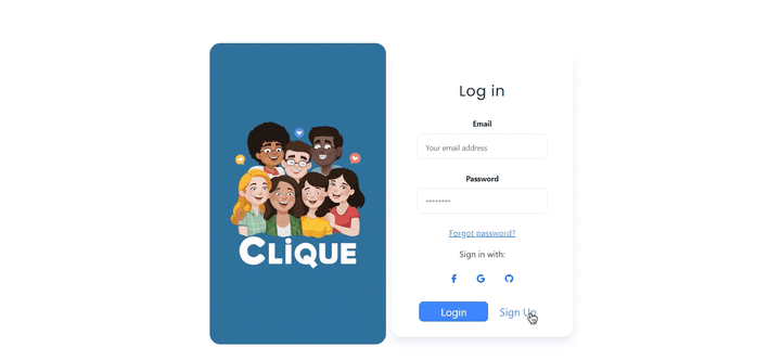 Clique - منصة تواصل اجتماعي جديده