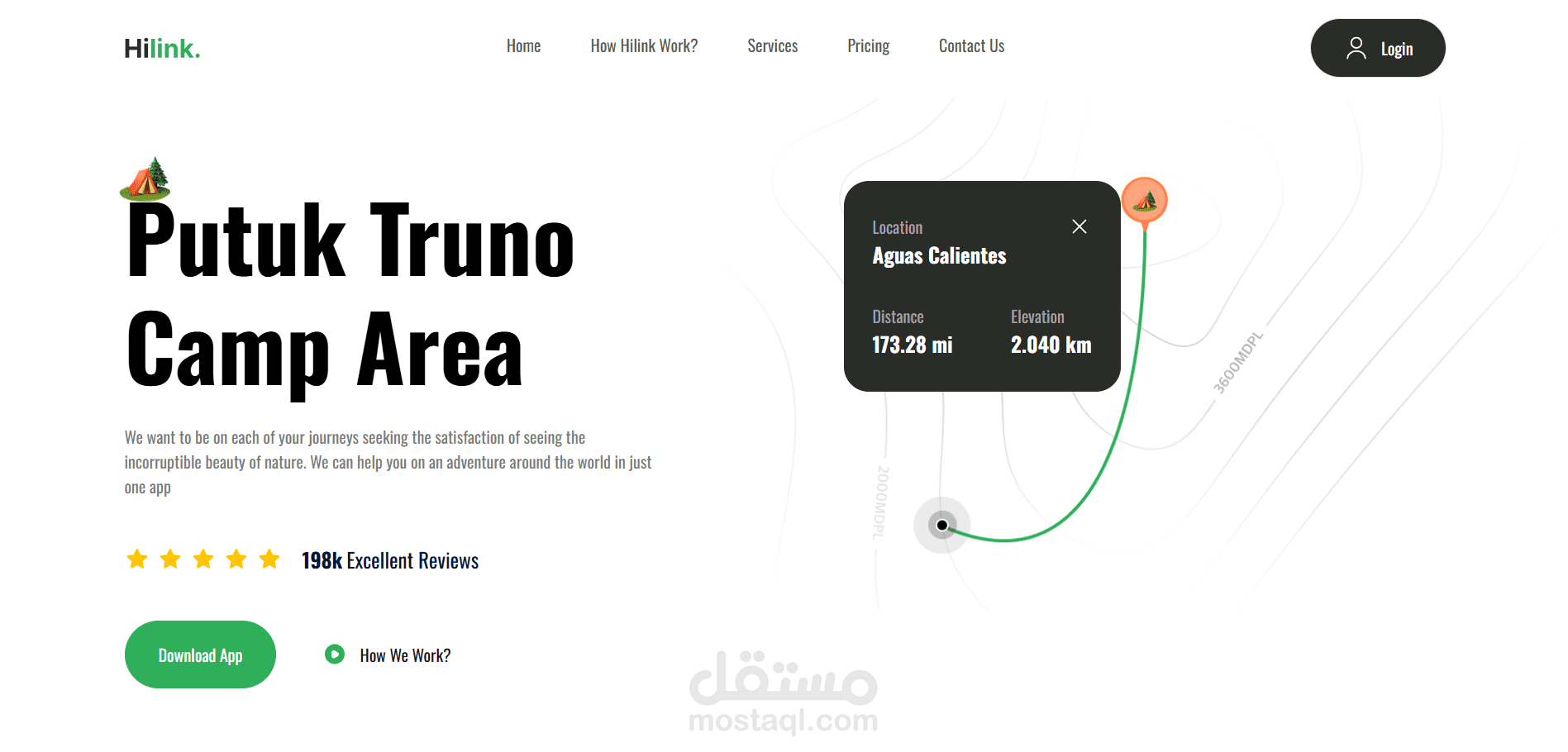 Landing Page Hilink