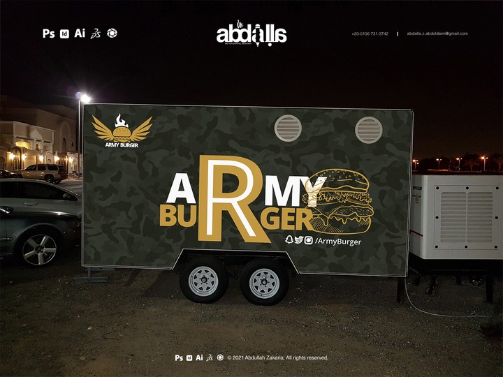 سيارة مأكولات | Army Burger