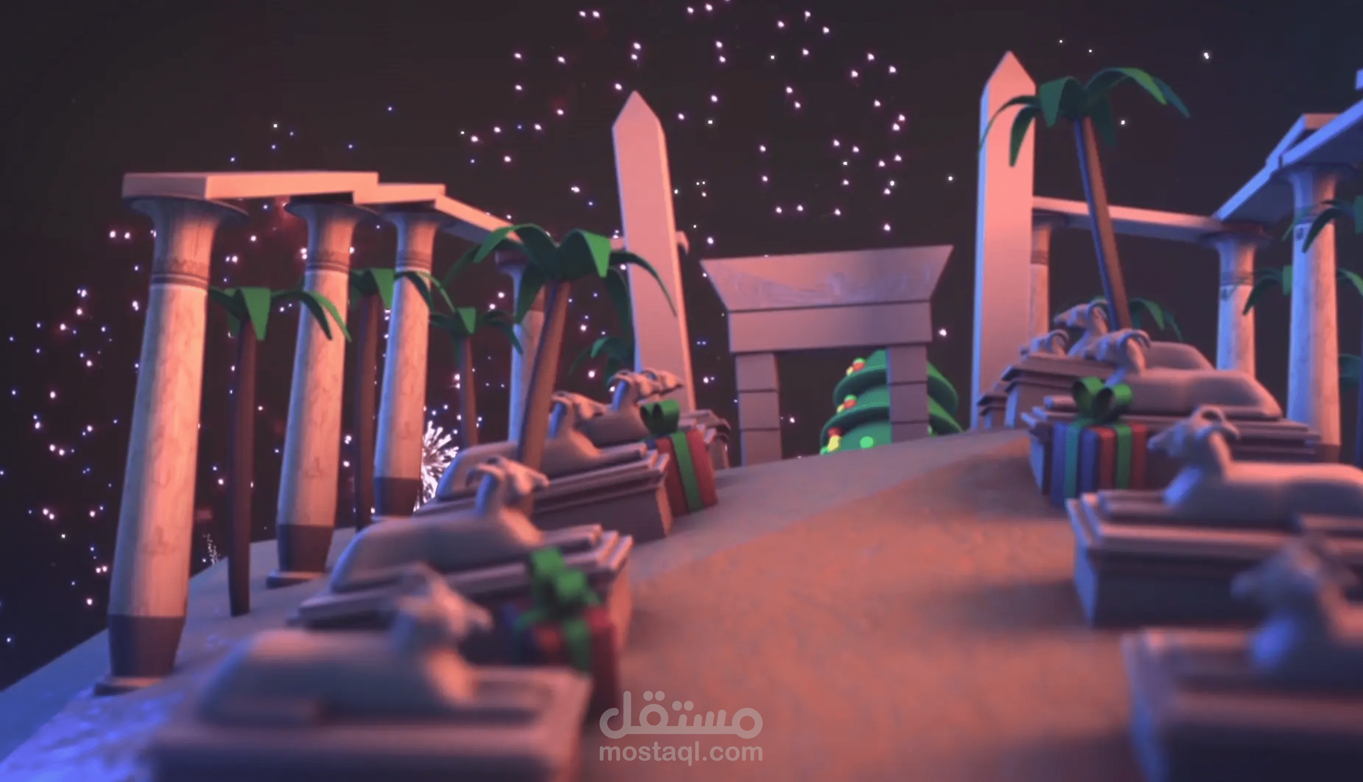 Make A Wish | إعلان 3d ليلية رأس السنة