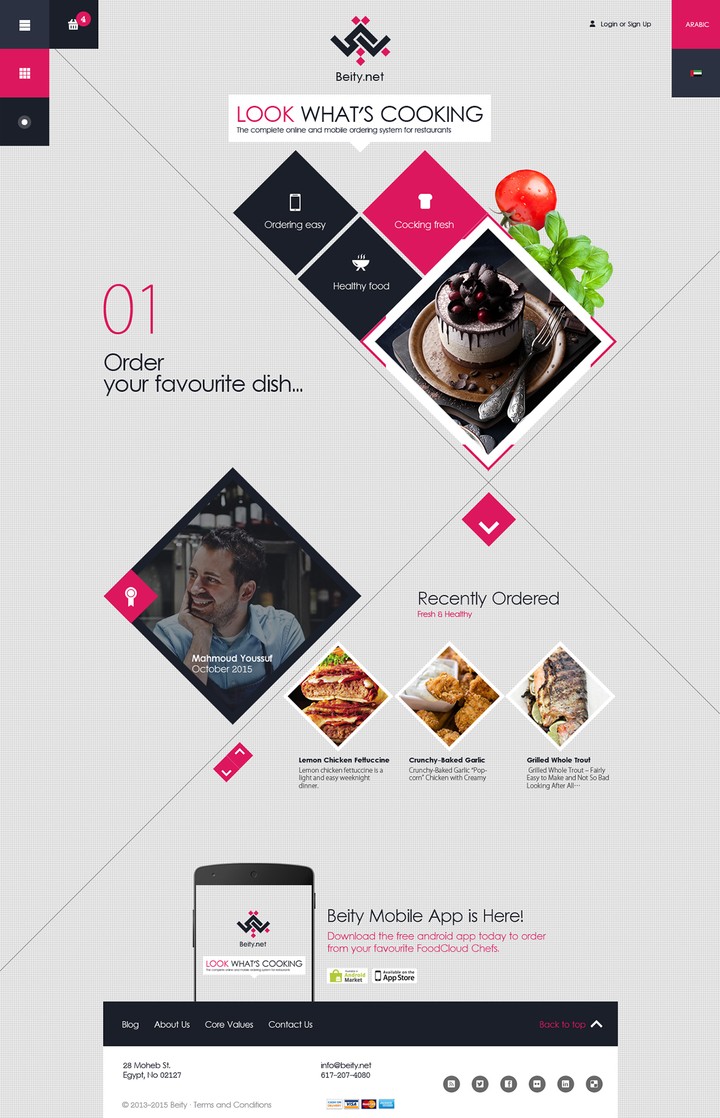 Parallax web design