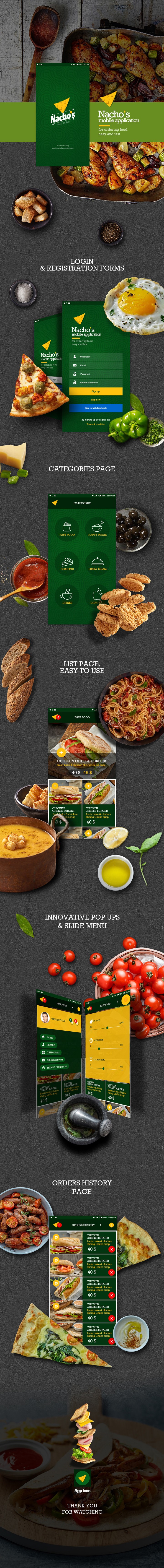 Nachos mobile app