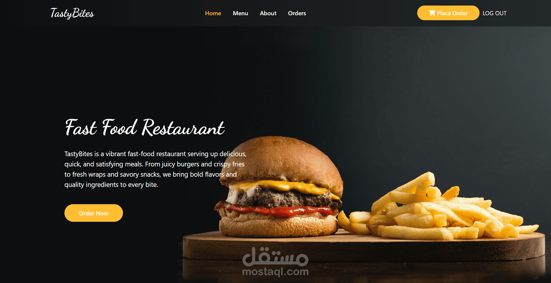 full stack food_web ( TastyBites)