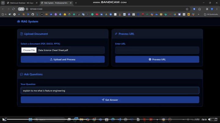 RAG MASTER - Chat with any type of data