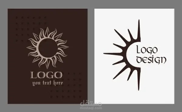 تصميم شعارات بشكل إحترافي logos