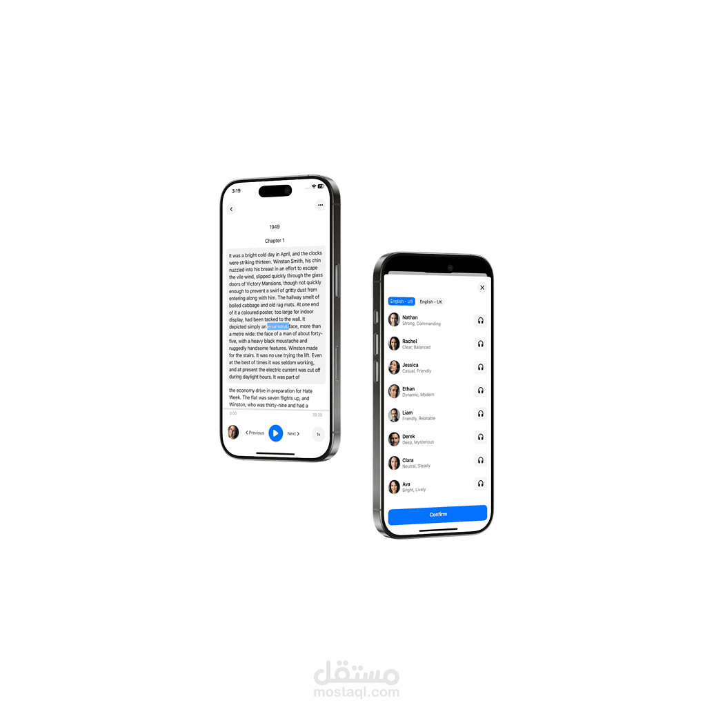 Obook – استمع وتعلم بالذكاء الاصطناعي