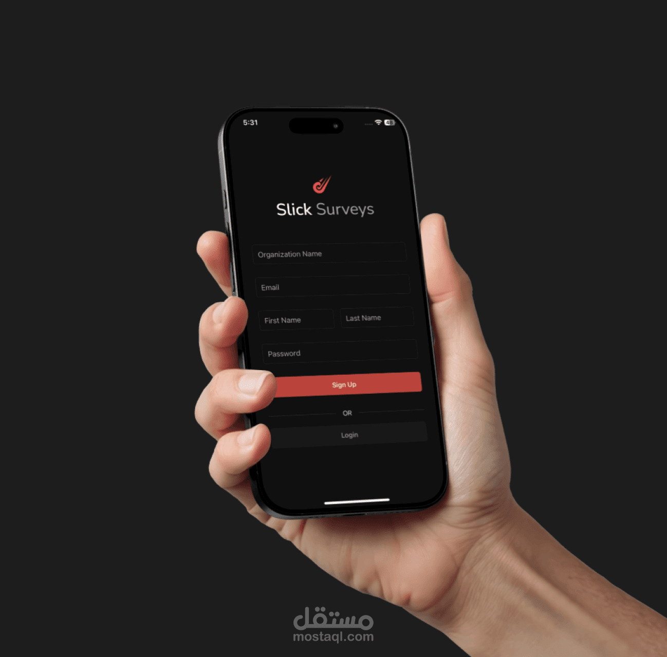 Slick Surveys – تطبيق ذكي لجمع البيانات