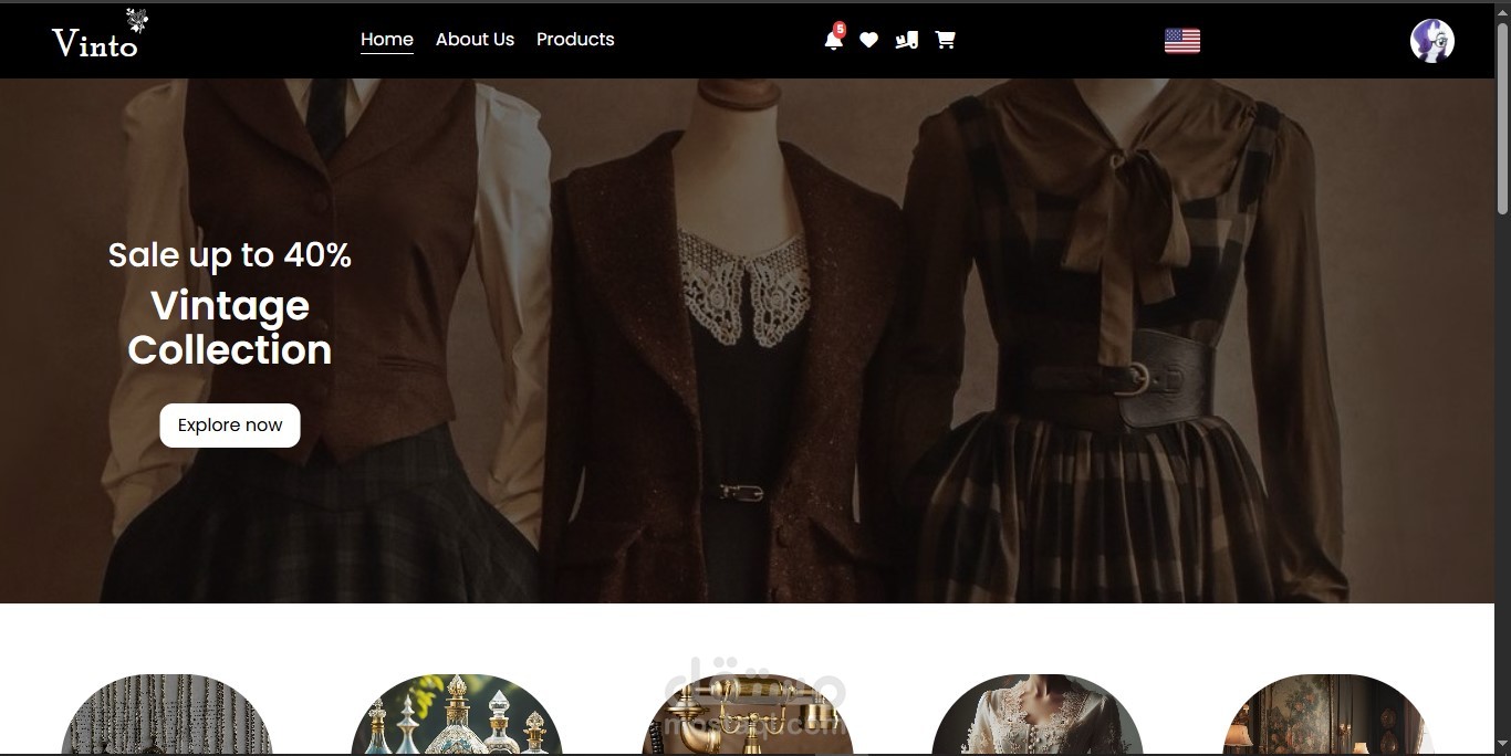 Vinto E-commerce Platform