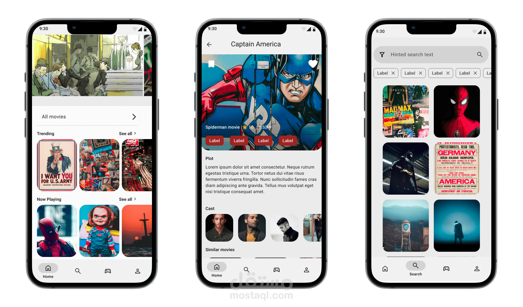 MovieVerse ui ux