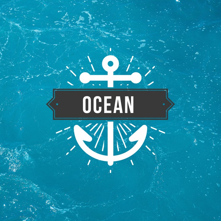 Ocean For fishing gear Logo