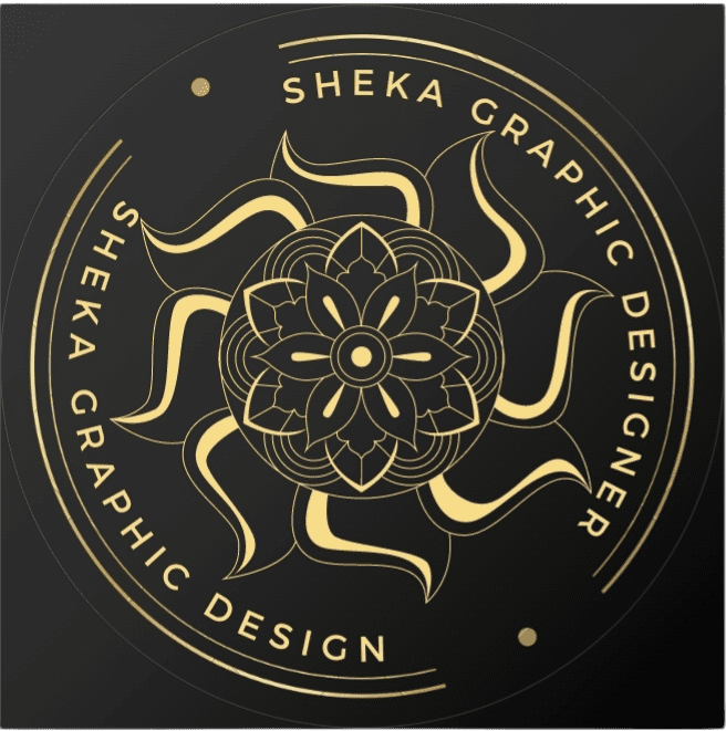 Logo for sheka Graphic design