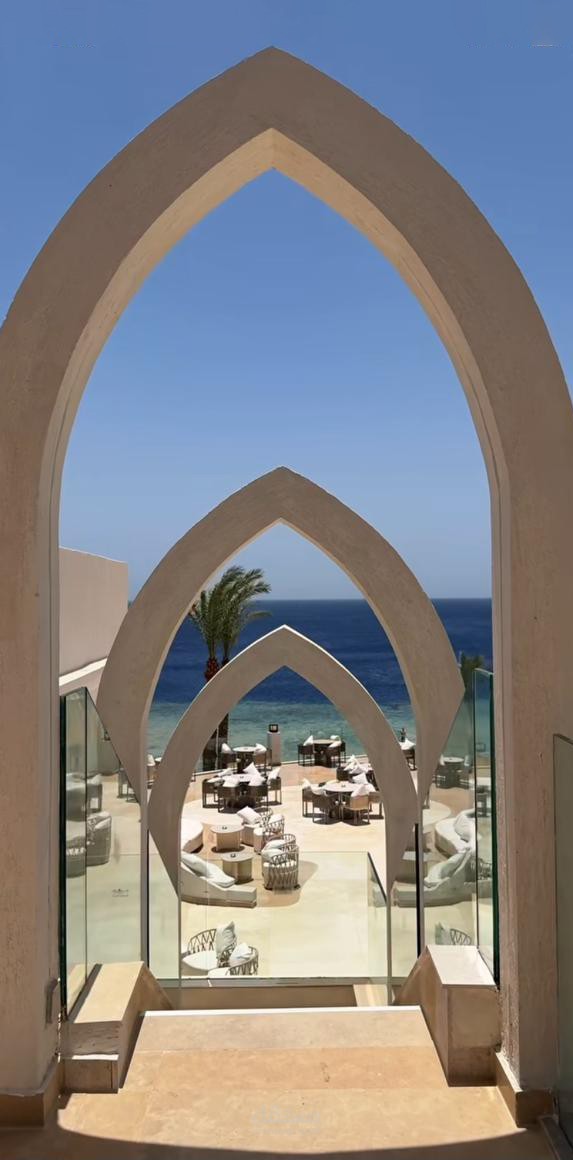 Sunrise Remal beach 5 resort reception terrace