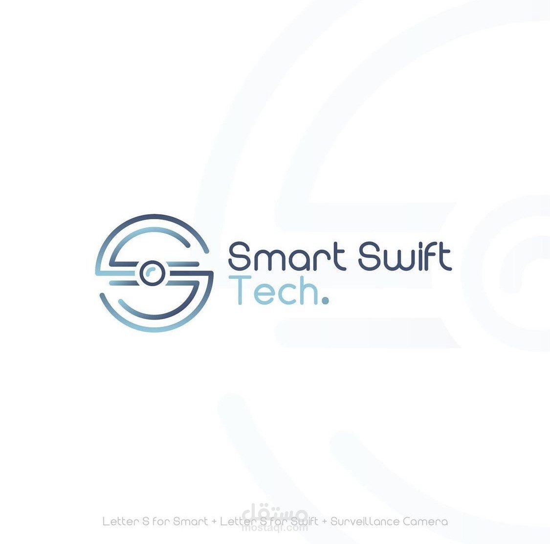 شعار لتطبيق موبايل Smart Swift