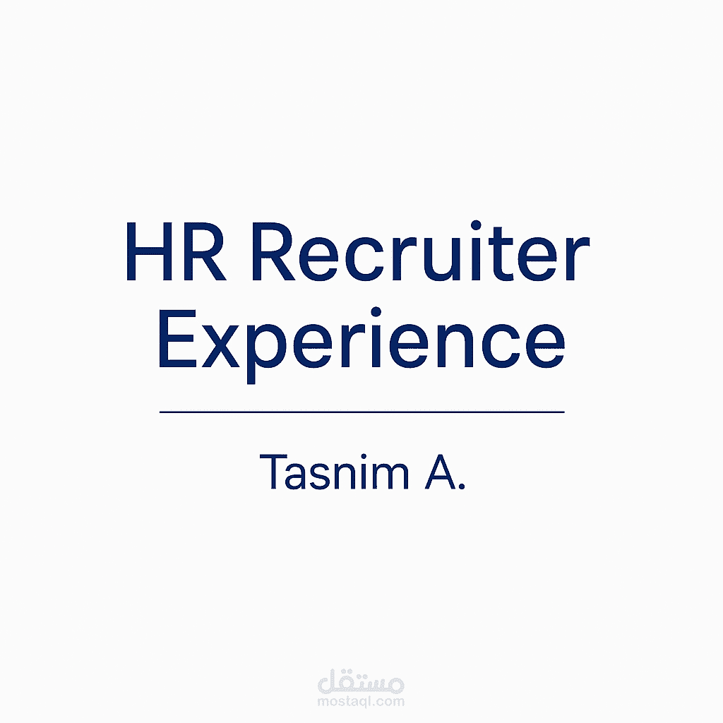 Hr recruiter