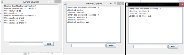 chat Box application avec Java