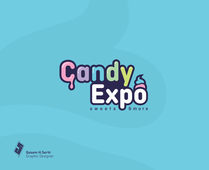تصميم شعار | Candy Expo