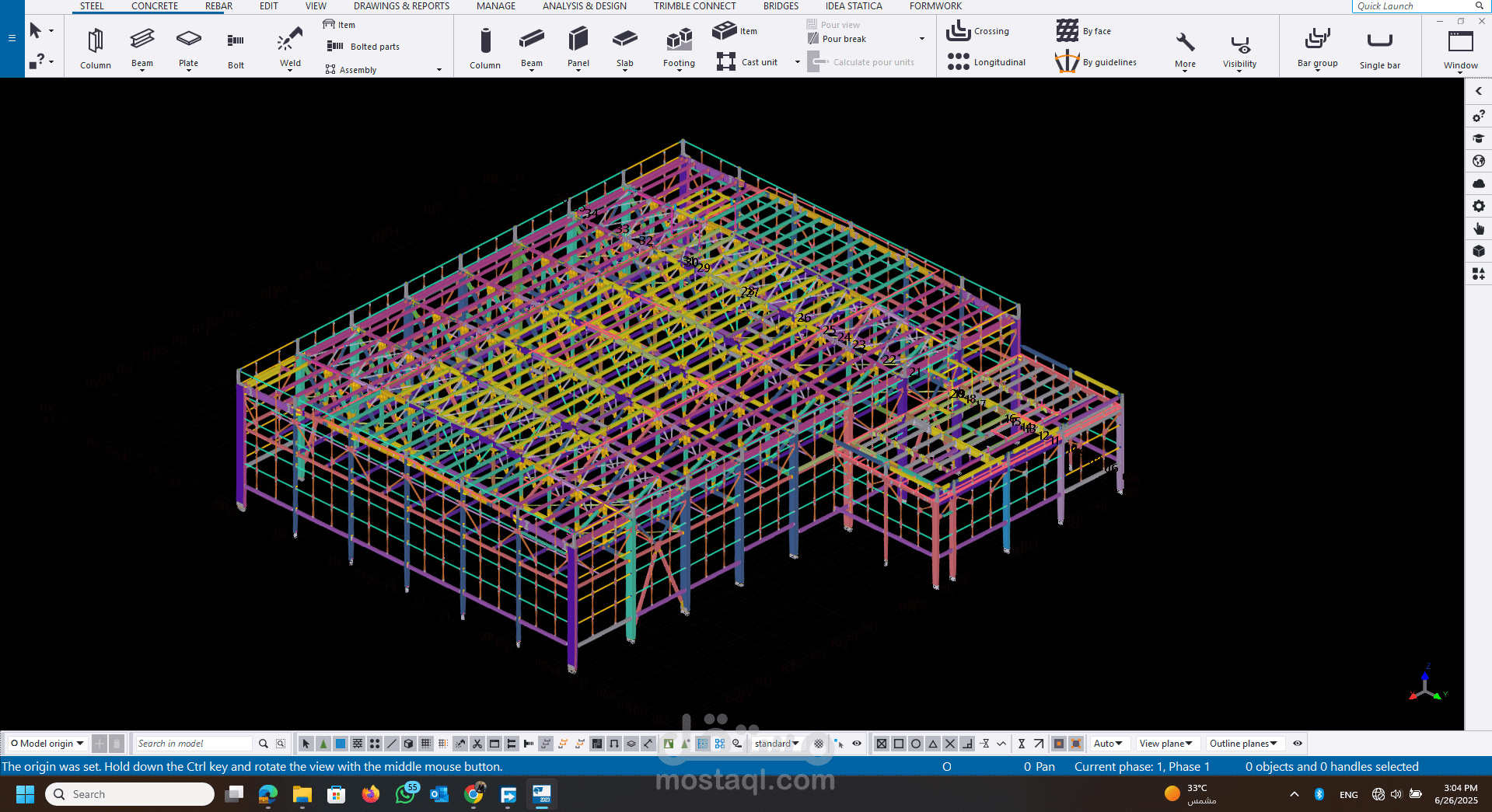Steel Structure in saudi arabia (Taif City)