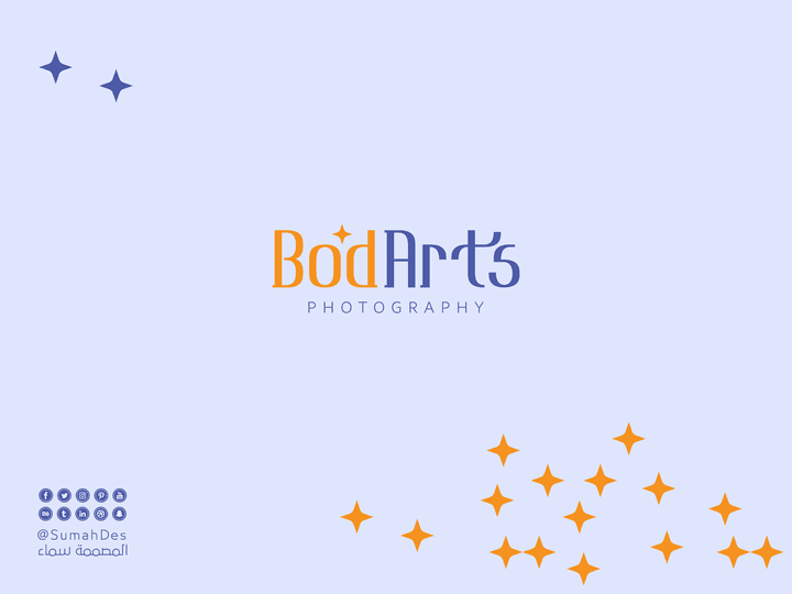 تصميمي لشعار (لوجو/لوغو) BODARTS لموقع خاص بالمصورين Smart Logo