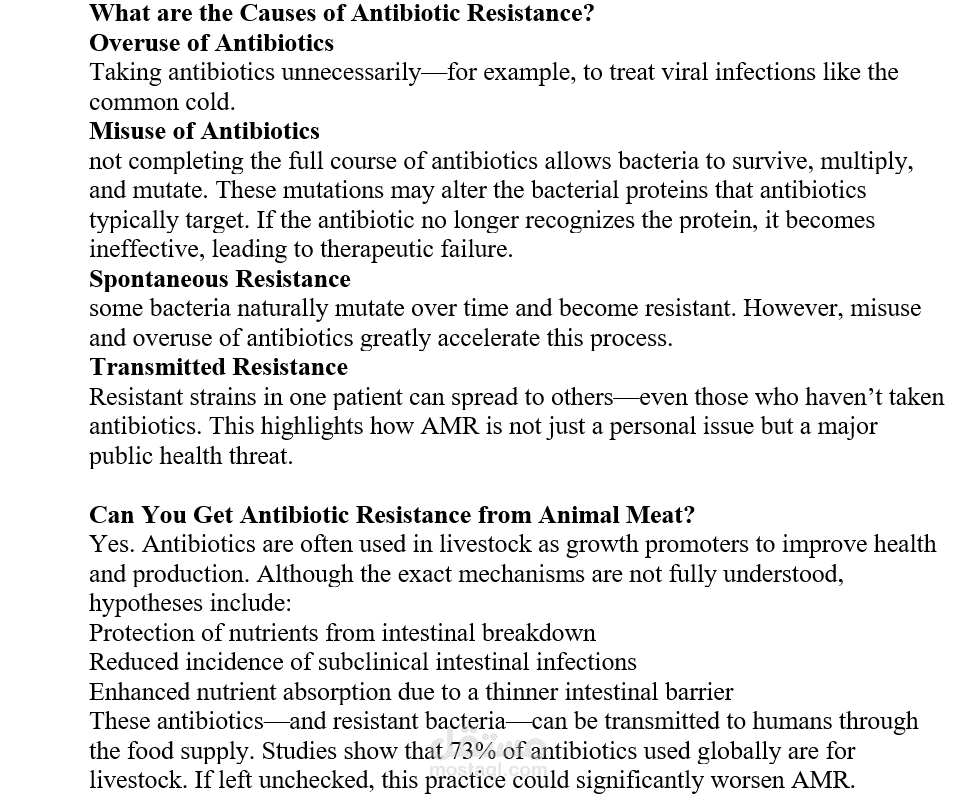 Silent pandemic : Antibiotic resistance