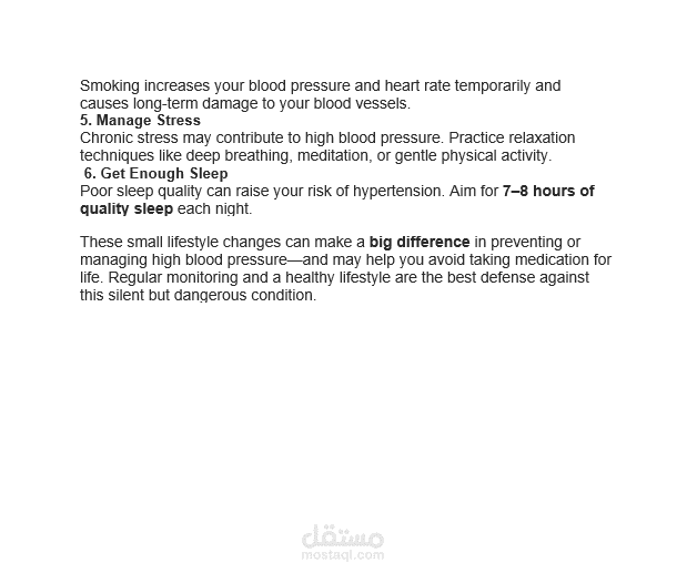 Silent killer : High blood pressure