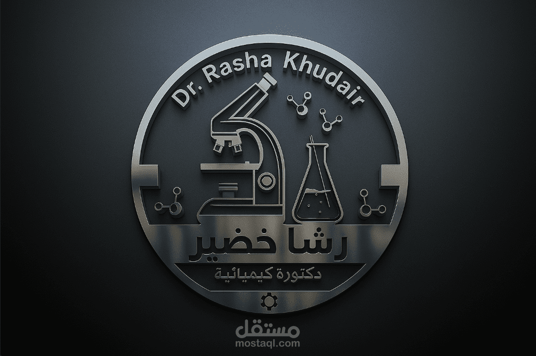 شعار لدكتورة في الصناعات الدوائية