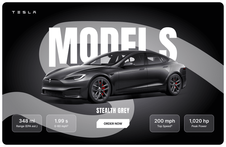 معرض سيارات TESLA