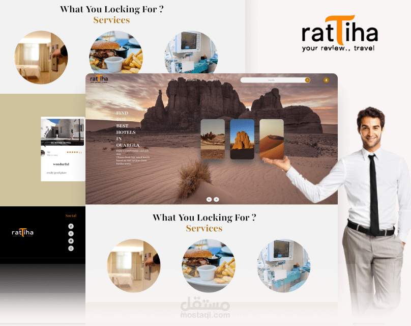 Ratiha: A croudsoursed  platform for reviewing local services