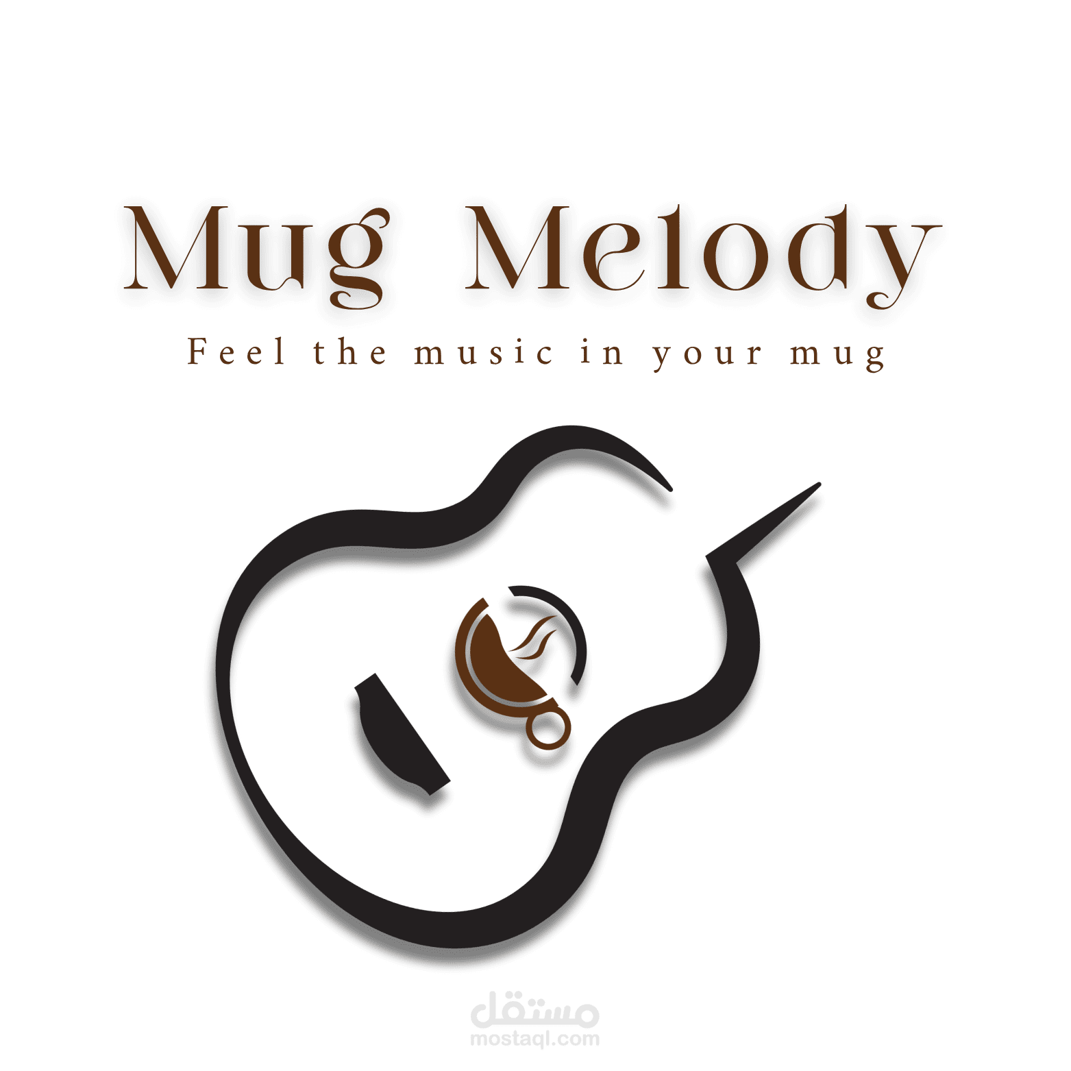 تصميم هوية بصرية متكاملة لمقهى “Mug Melody” الذي يجمع بين عشق القهوة وسحر الموسيقى.