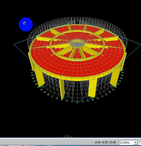 radial frame