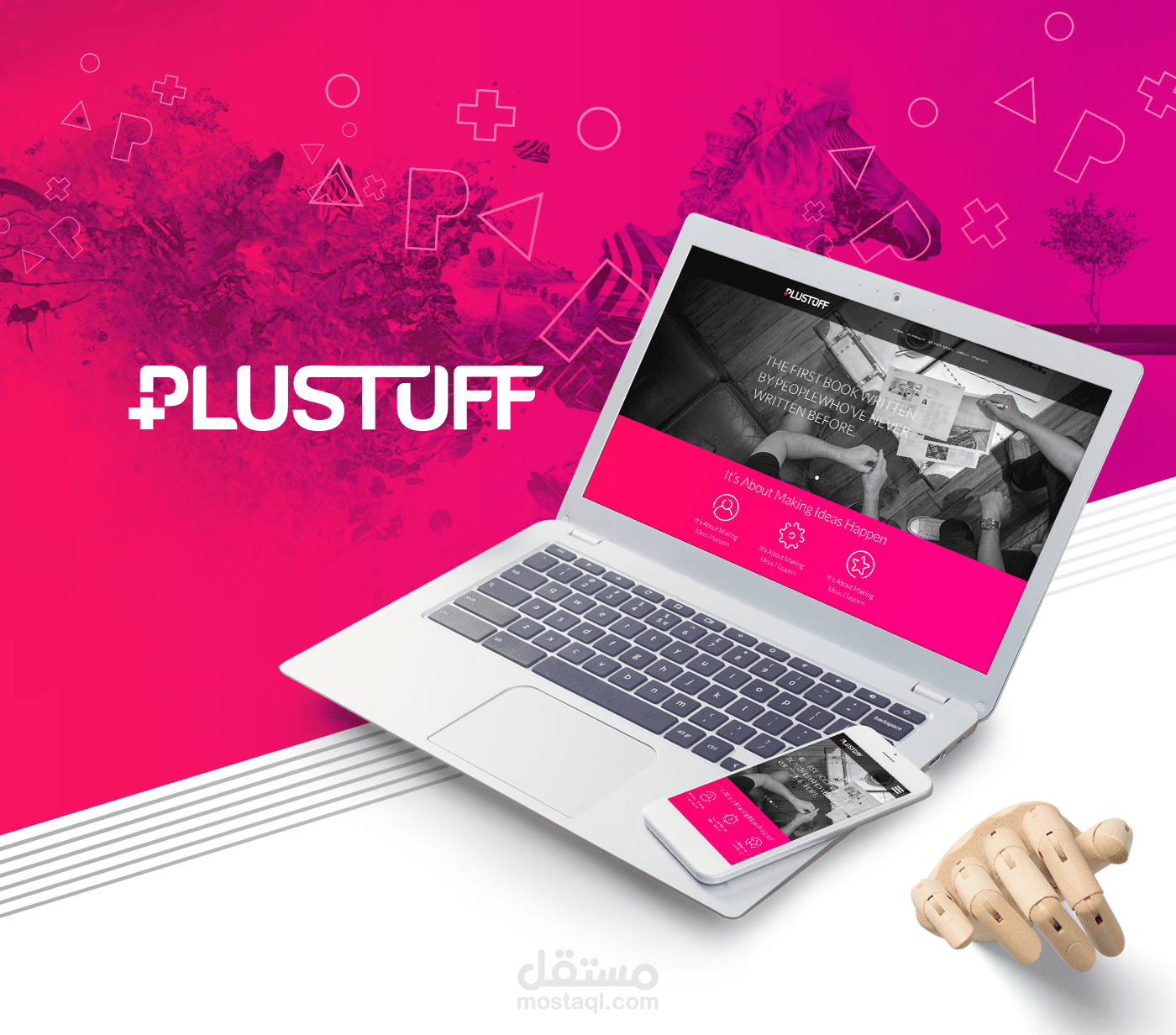 Plustuff | Brand identity