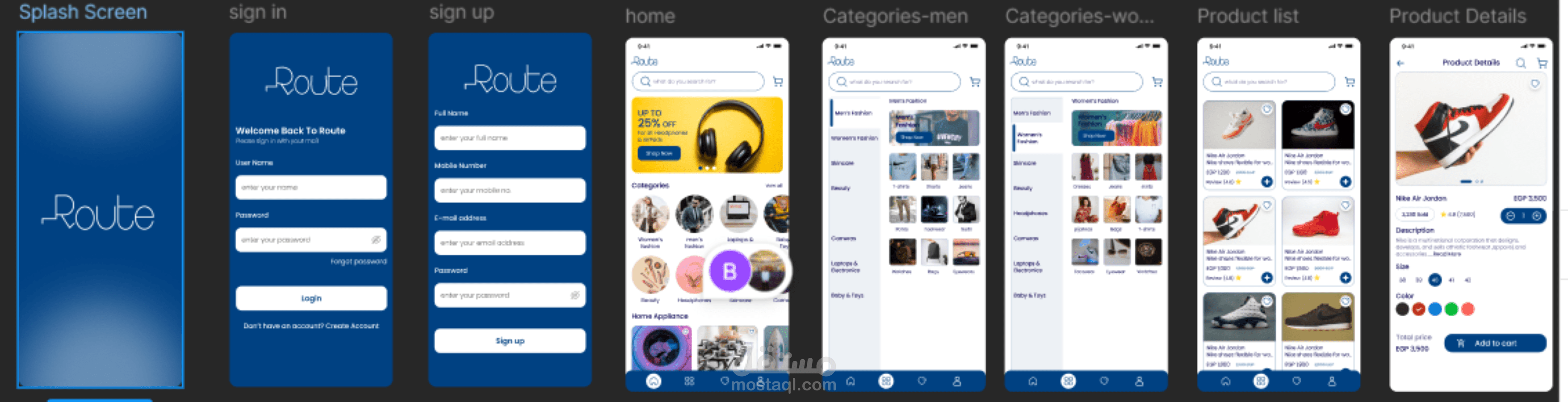 Flutter App Ecommerce