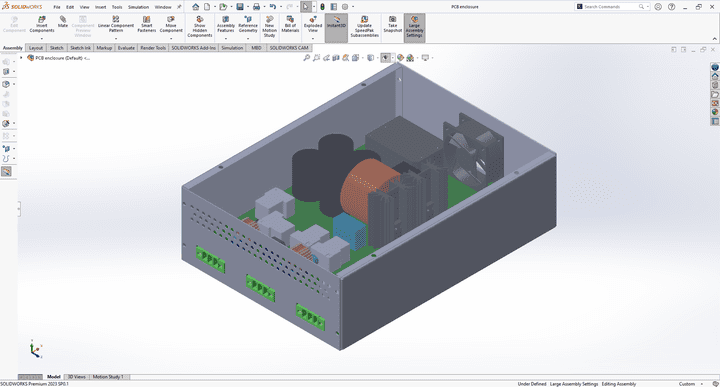 PCB enclosure