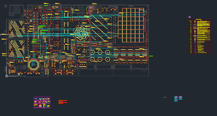 عمل مخططات حاملات الكابلات (Cable tray) لنظام الإنارة