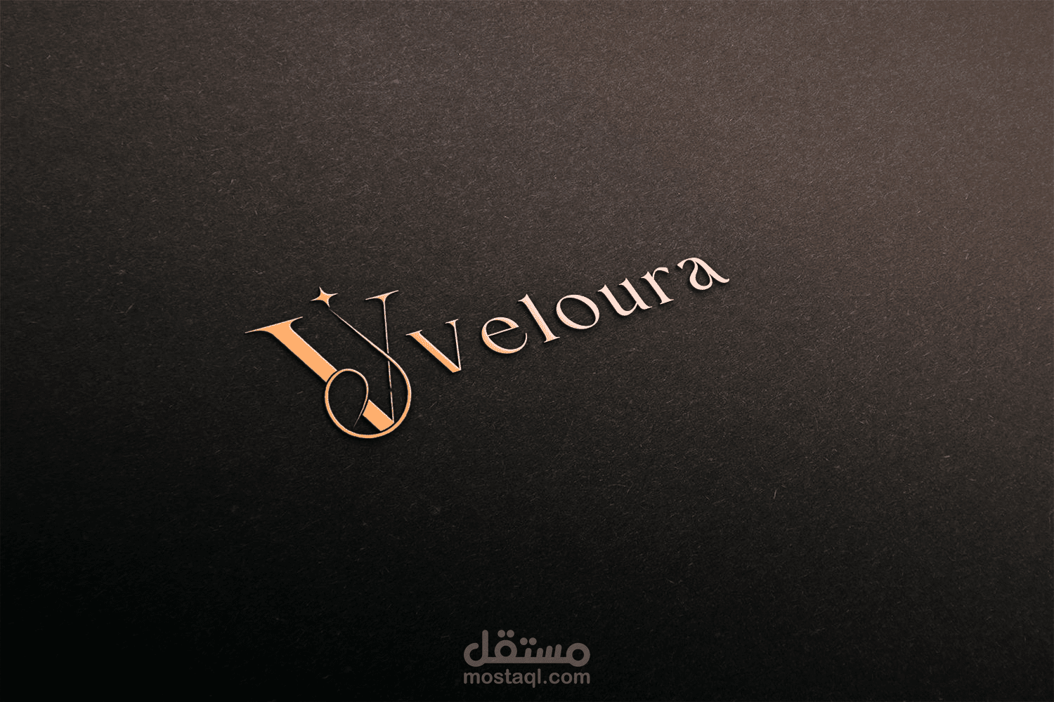 هوية بصرية  لمحل بيع المجوهرات veloura
