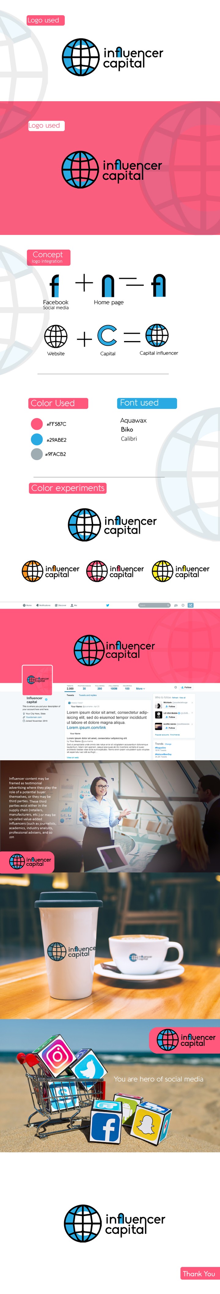 (influencer capital (Logo for Social media