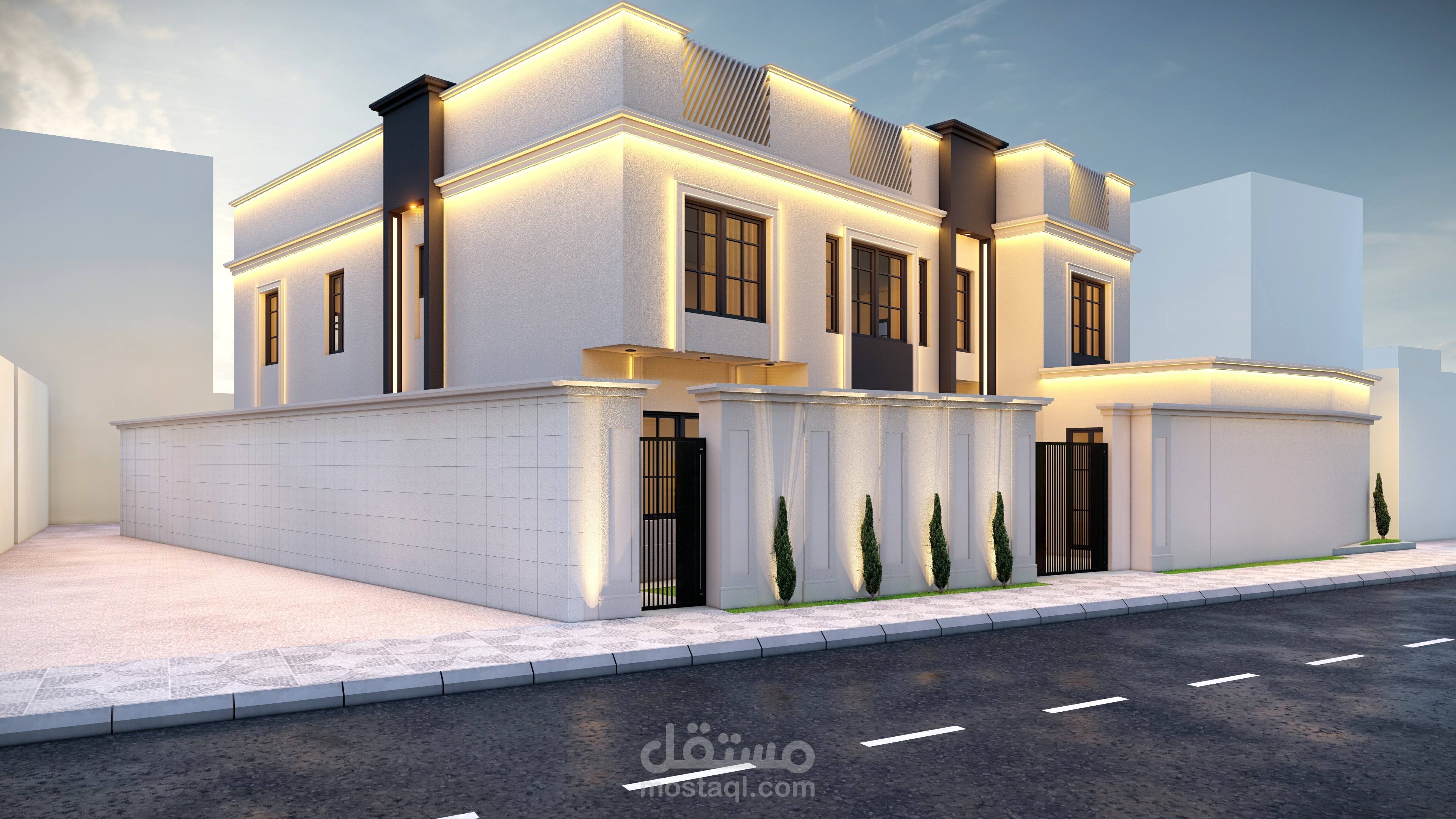 تصميم فيلا